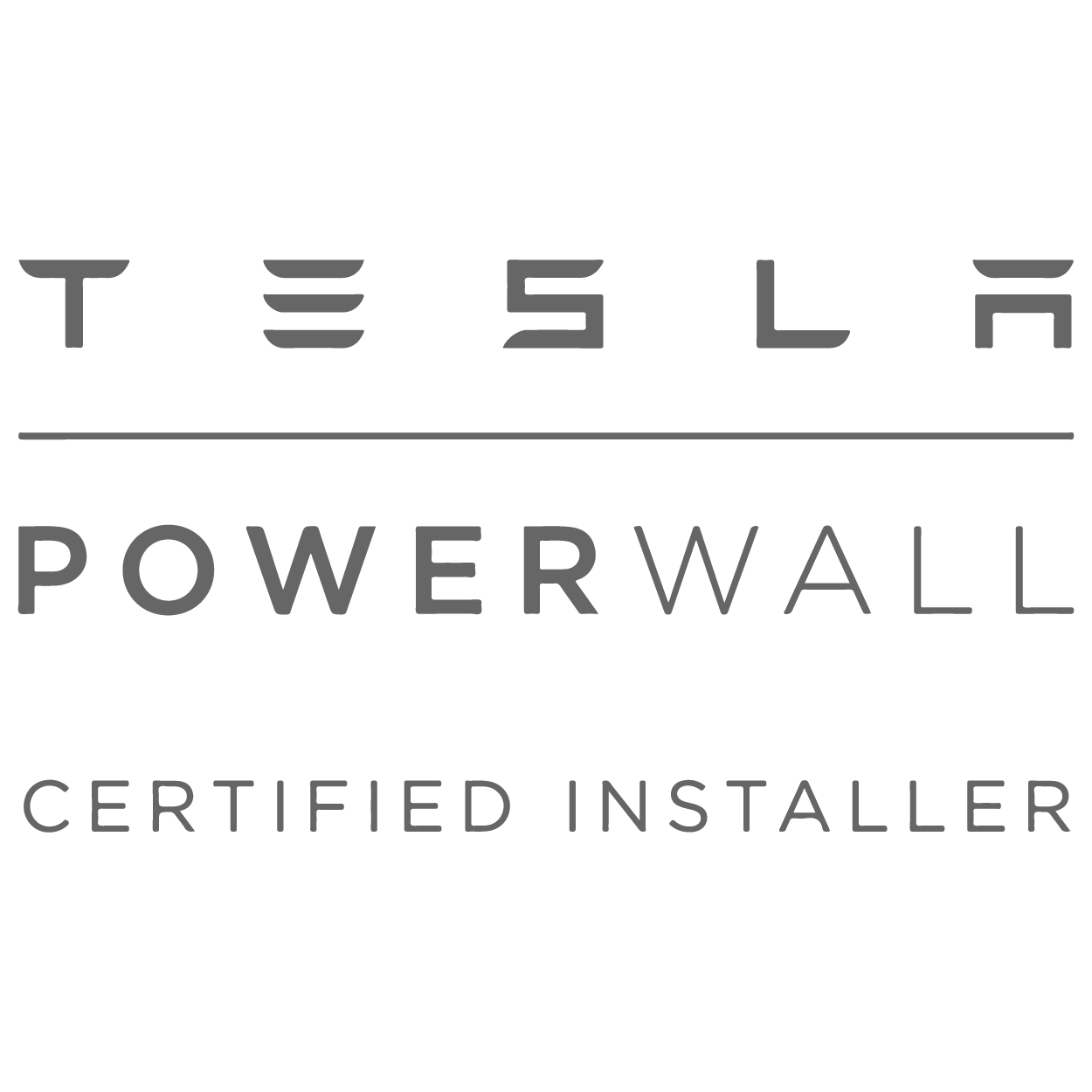 Tesla Powerwall Certified Installer Logo renu