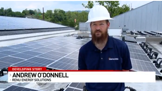 WLOS Asheville ABC Affiliate Takes A Look At Renu Energy Solutions’ New Belgium Project
