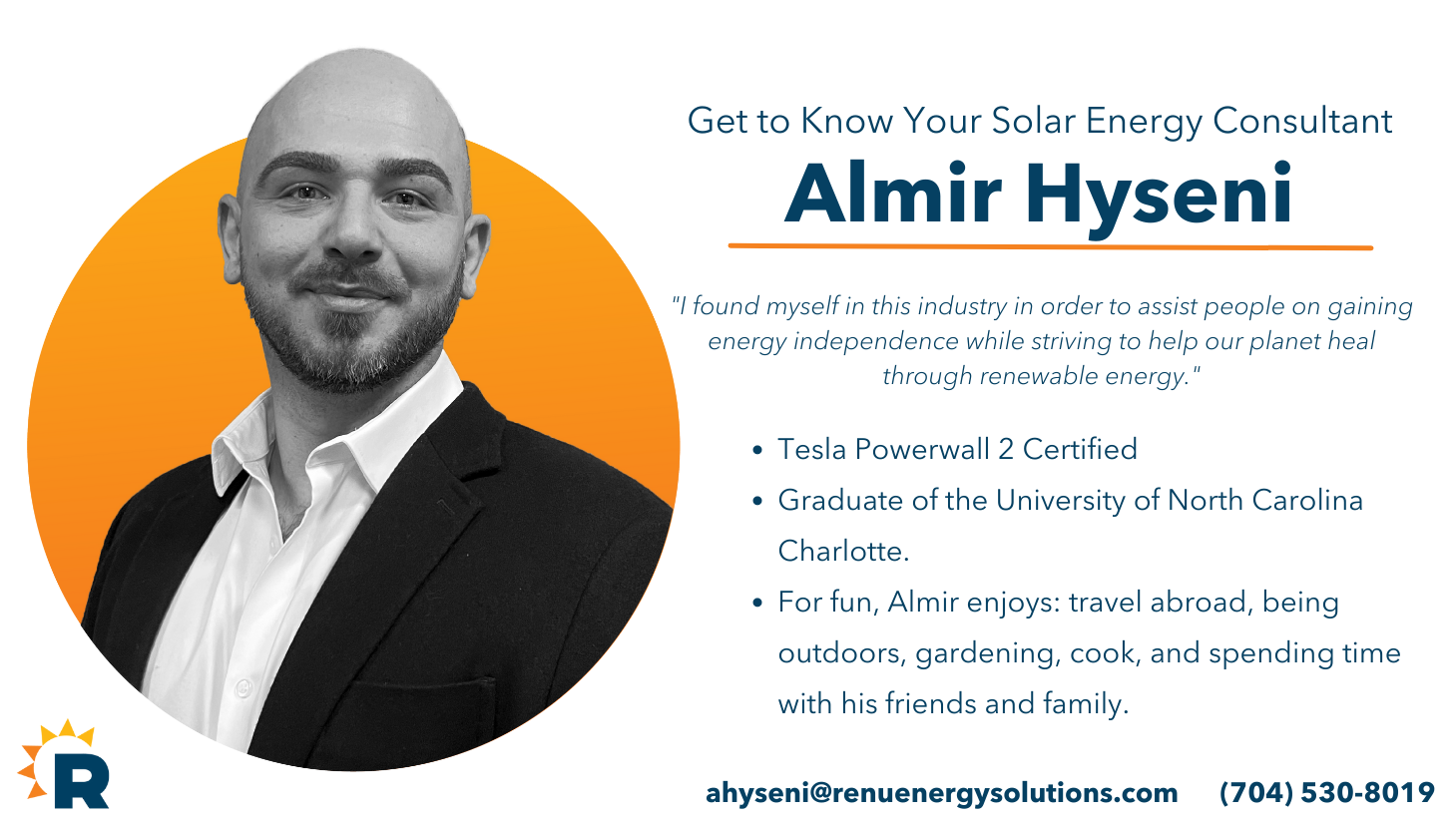 Almir Hyseni Bio Card