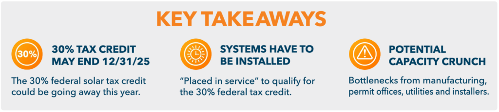 solar tax credit changes key takeaways