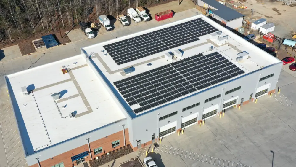 small business solar install