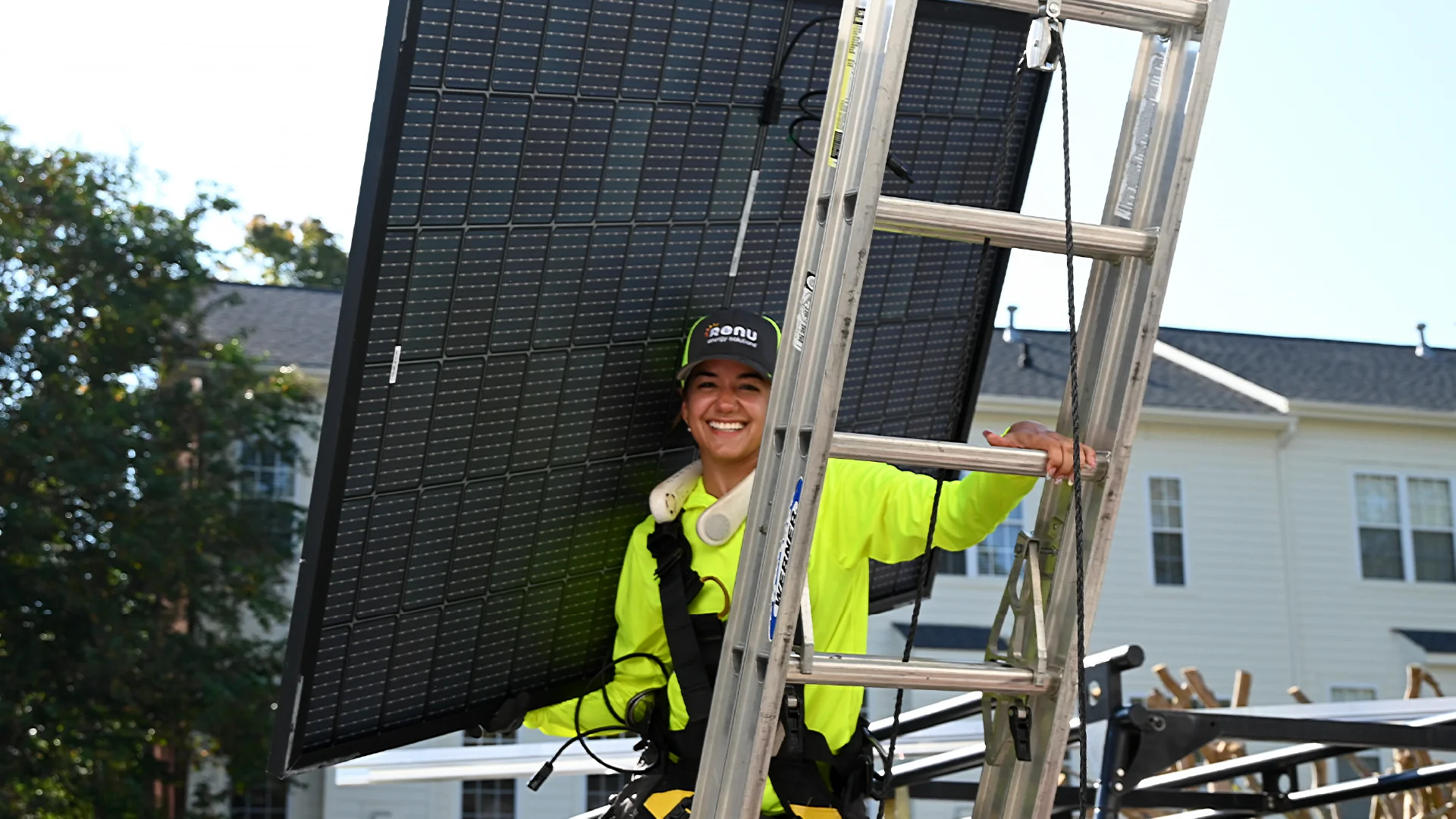 renu energy solutions solar technician installer